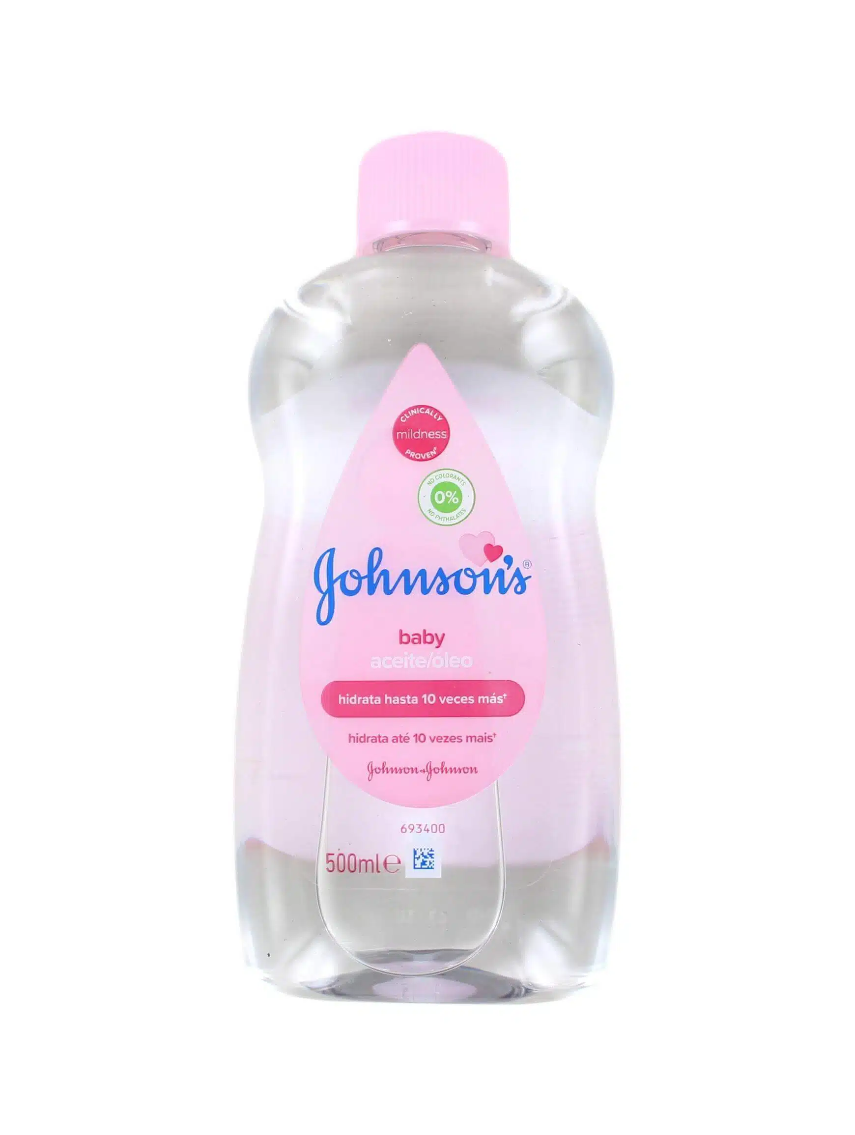 Johnson's Baby Olie Roze, 500 ml