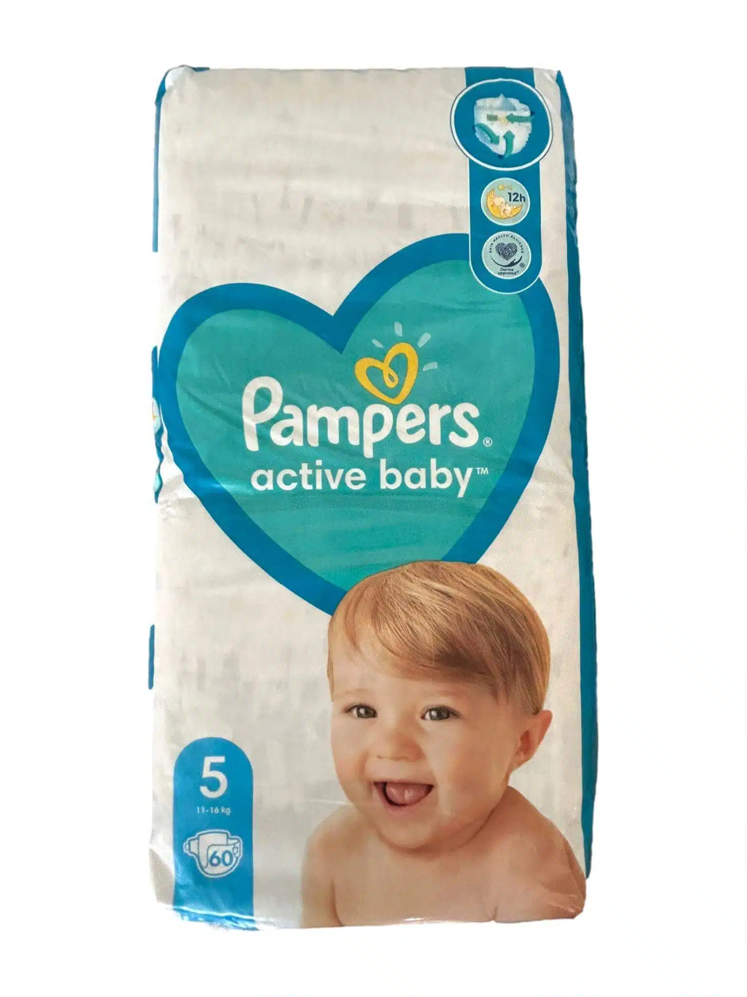 Pampers Active Baby Luiers Maat 5, 60 Stuks