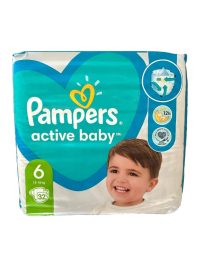 Pampers Active Baby Luiers Maat 6, 32 Stuks