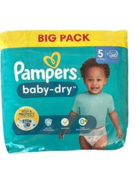 Pampers Baby-Dry Luiers Maat 5, 60 Stuks