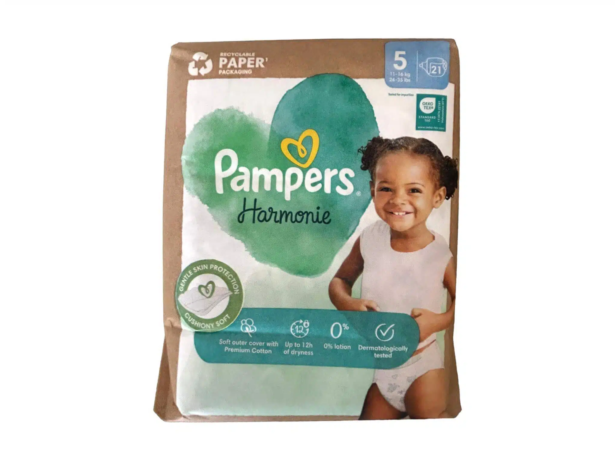 Pampers Harmonie Luiers Maat 5, 21 Stuks