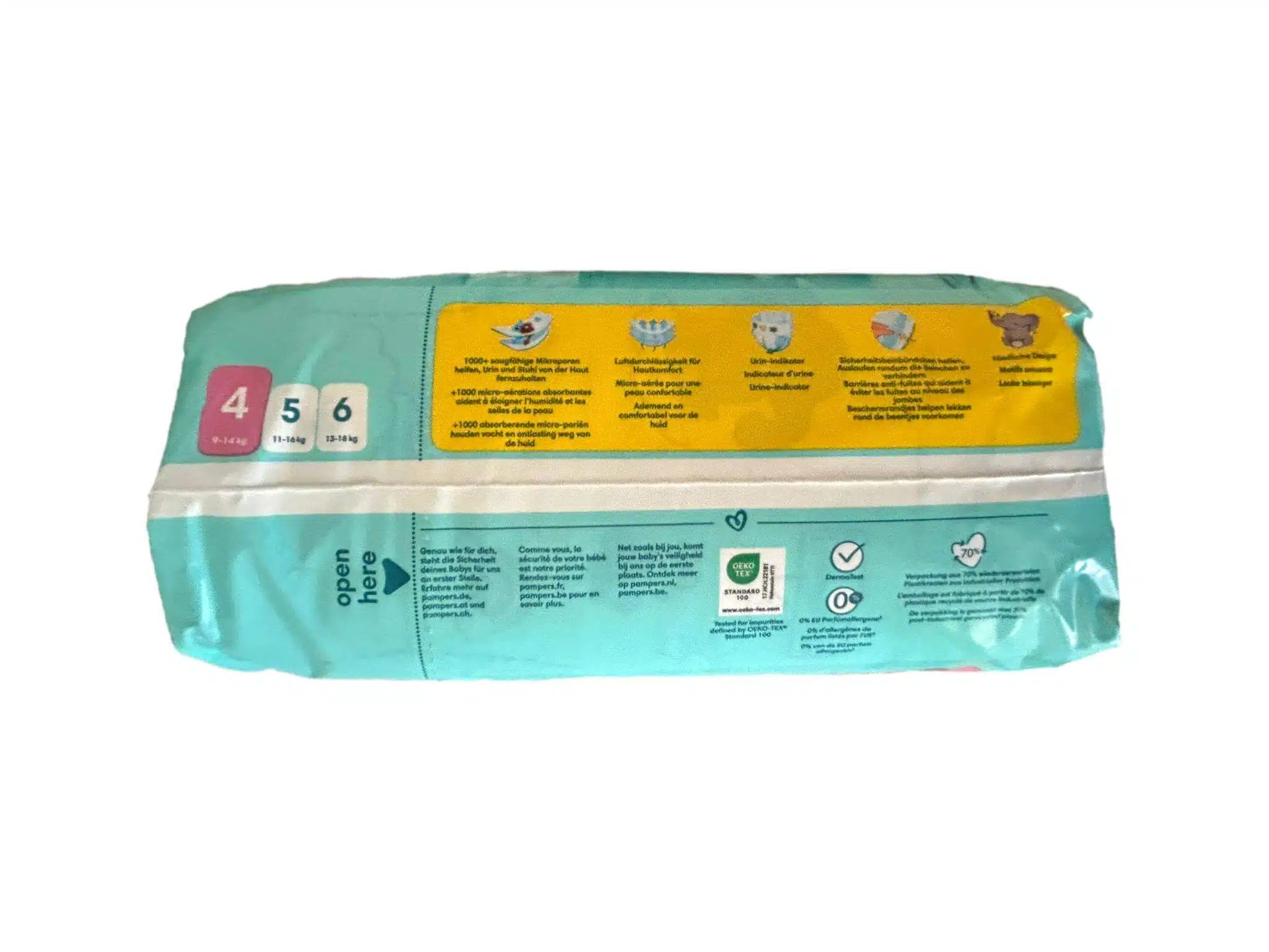 Pampers Premium Protection Luiers Maat 4, 39 Stuks