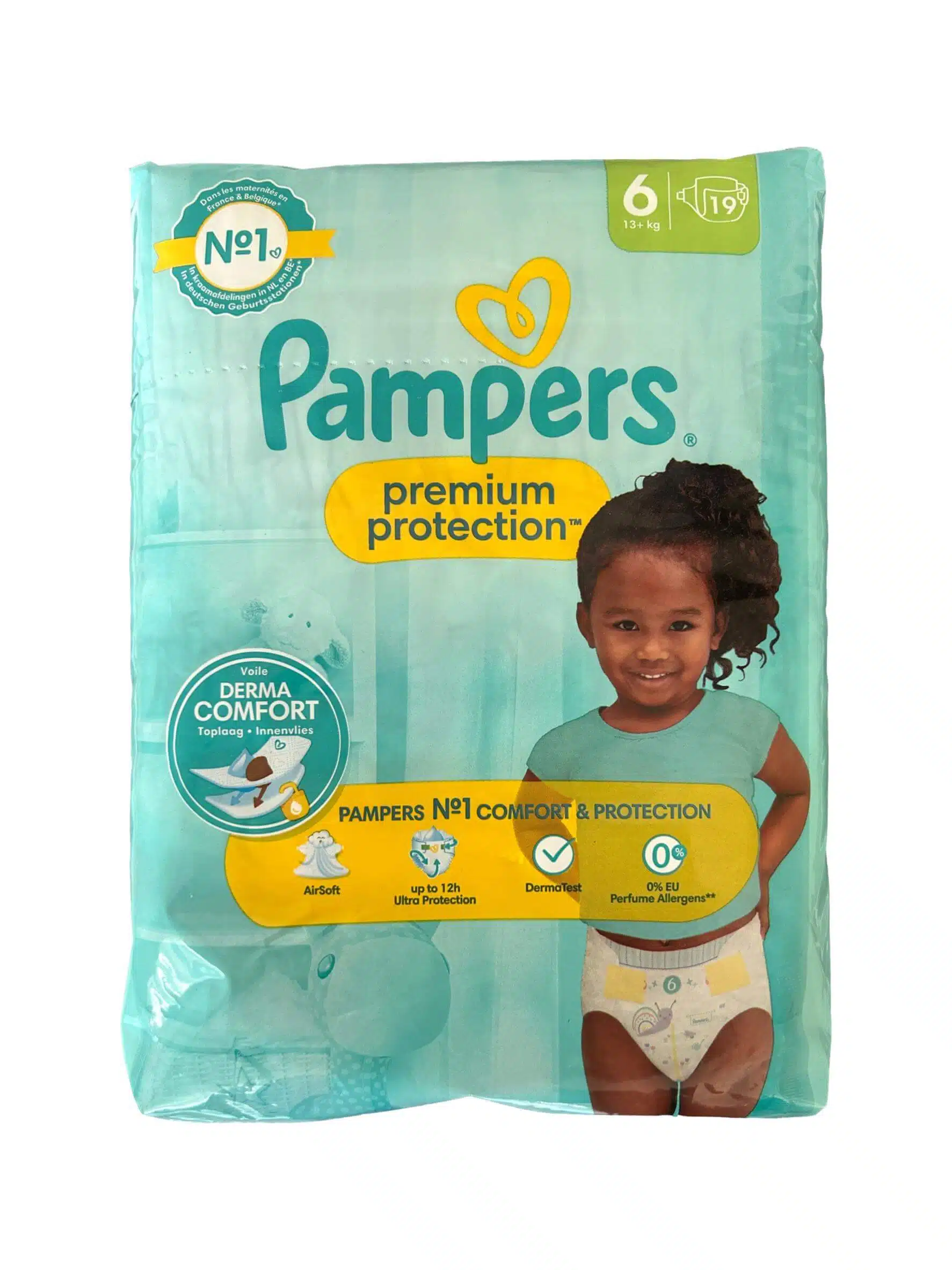 Pampers Premium Protection Luiers Maat 6, 19 Stuks