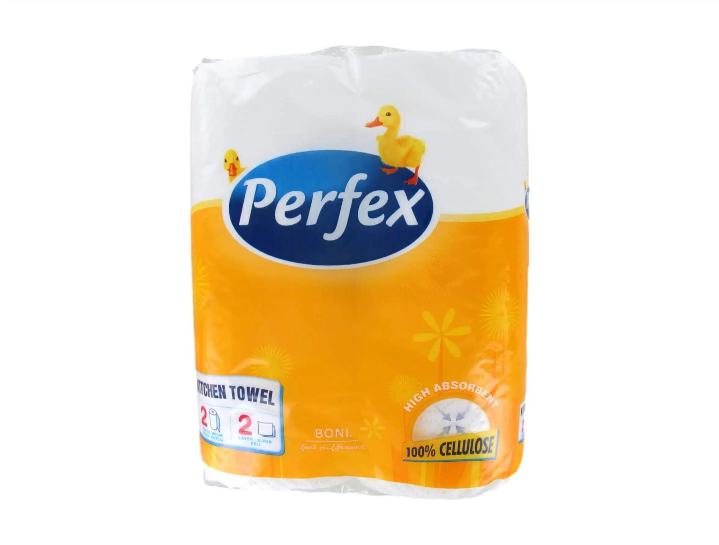 Perfex Keukenpapier 2 Laags, 2 Rollen