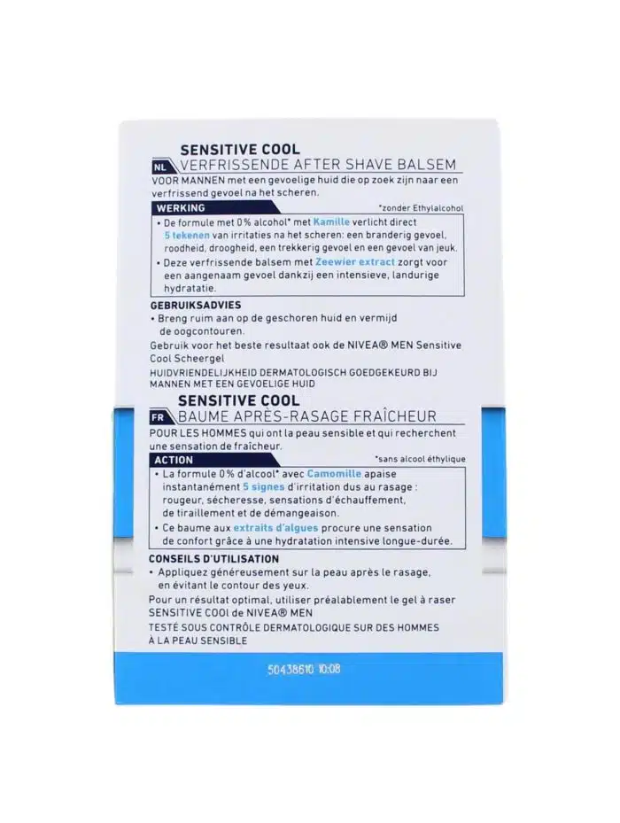 Nivea Men Aftershave Sensitive Cool, 100 ml