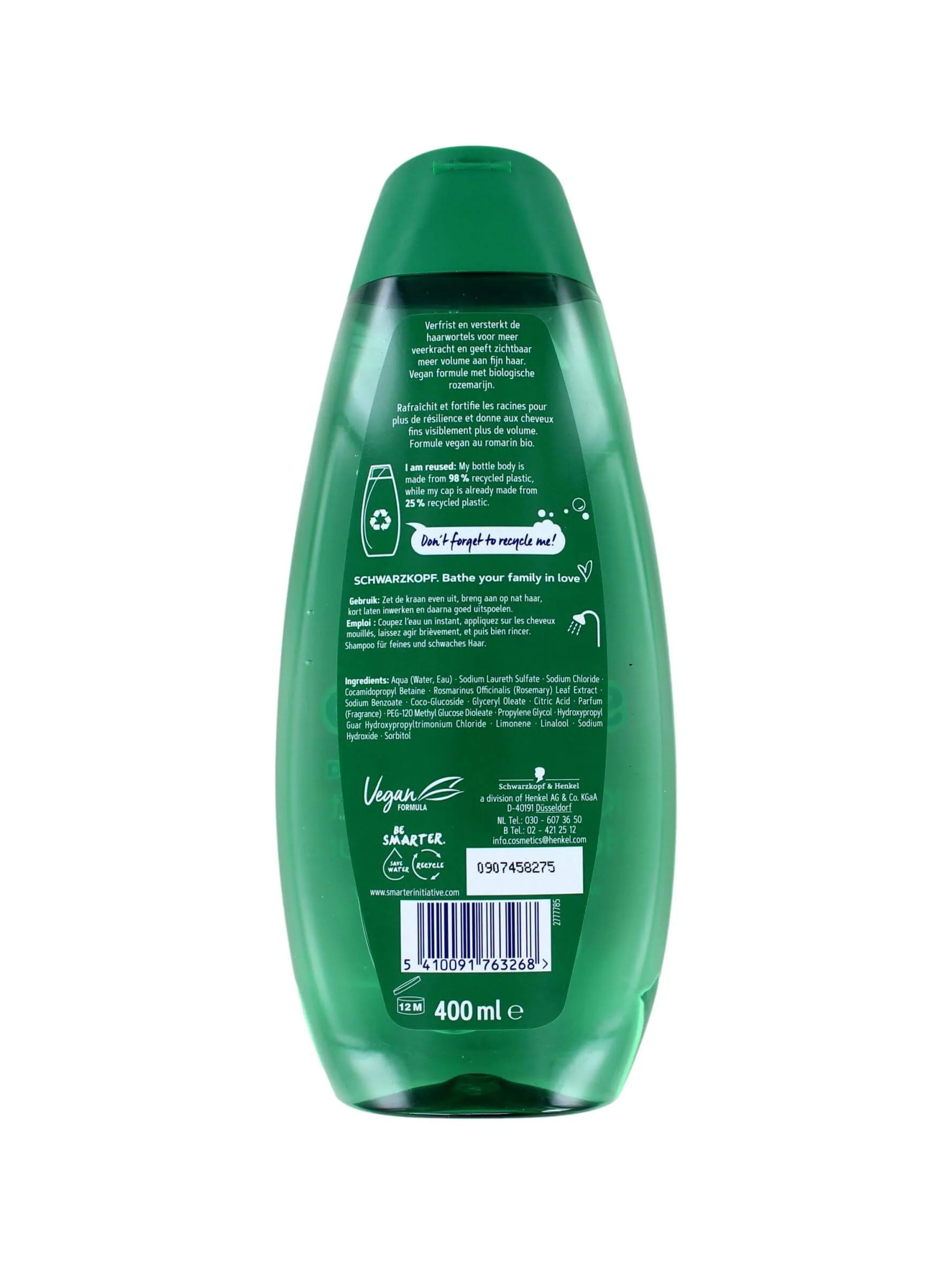 Schwarzkopf Shampoo Kruiden & Kracht, 400 ml