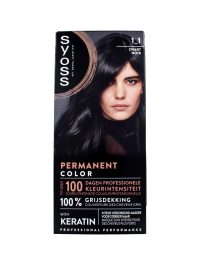 Syoss Haarverf 1-1 Zwart