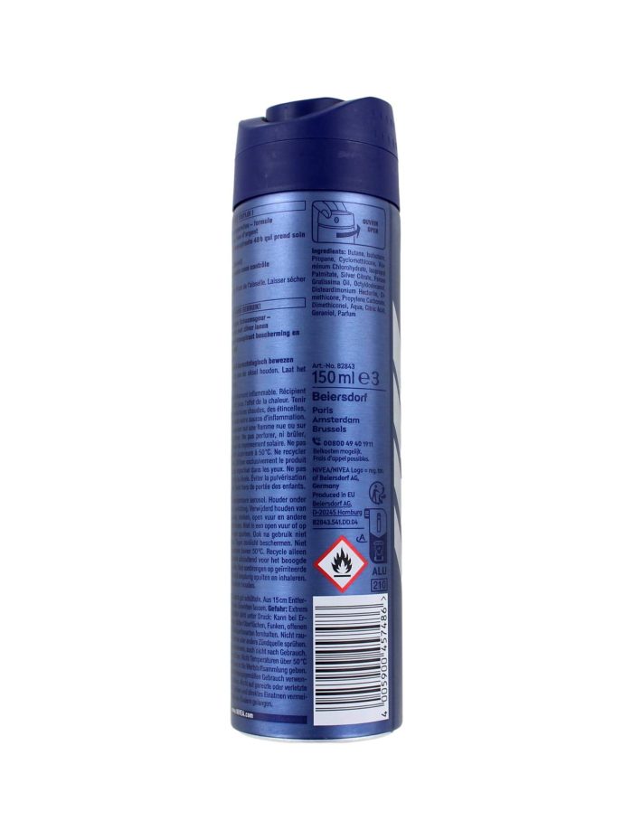 Nivea Men Deodorant Spray Ultra Charge, 150 ml