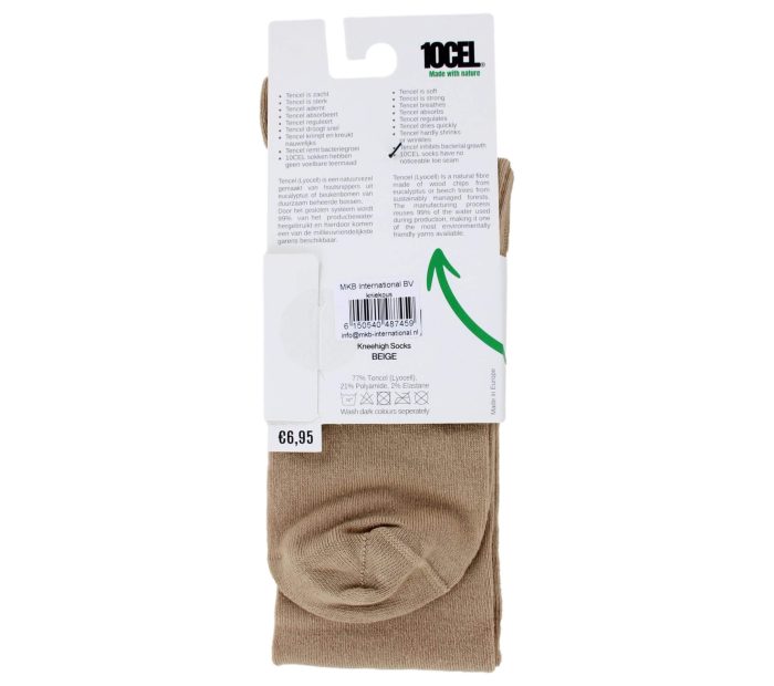 10CEL Kniekousen Beige
