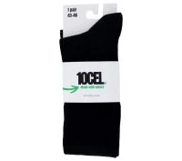 10CEL Kniekousen Zwart