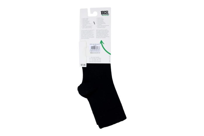 10CEL Quarter Sokken Zwart 2-pack
