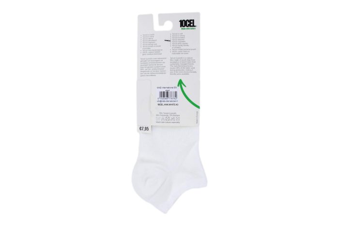 10CEL Short Sokken Wit 2-pack