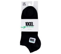 10CEL Short Sokken Zwart
