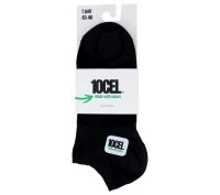 10CEL Short Sokken Zwart