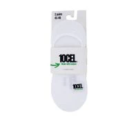 10CEL Sneaker Sokken Wit 2-pack