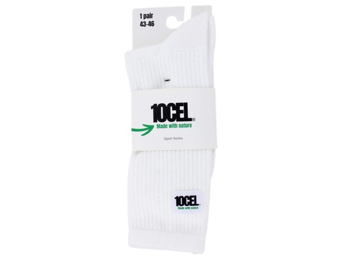 10CEL Sport Sokken Wit