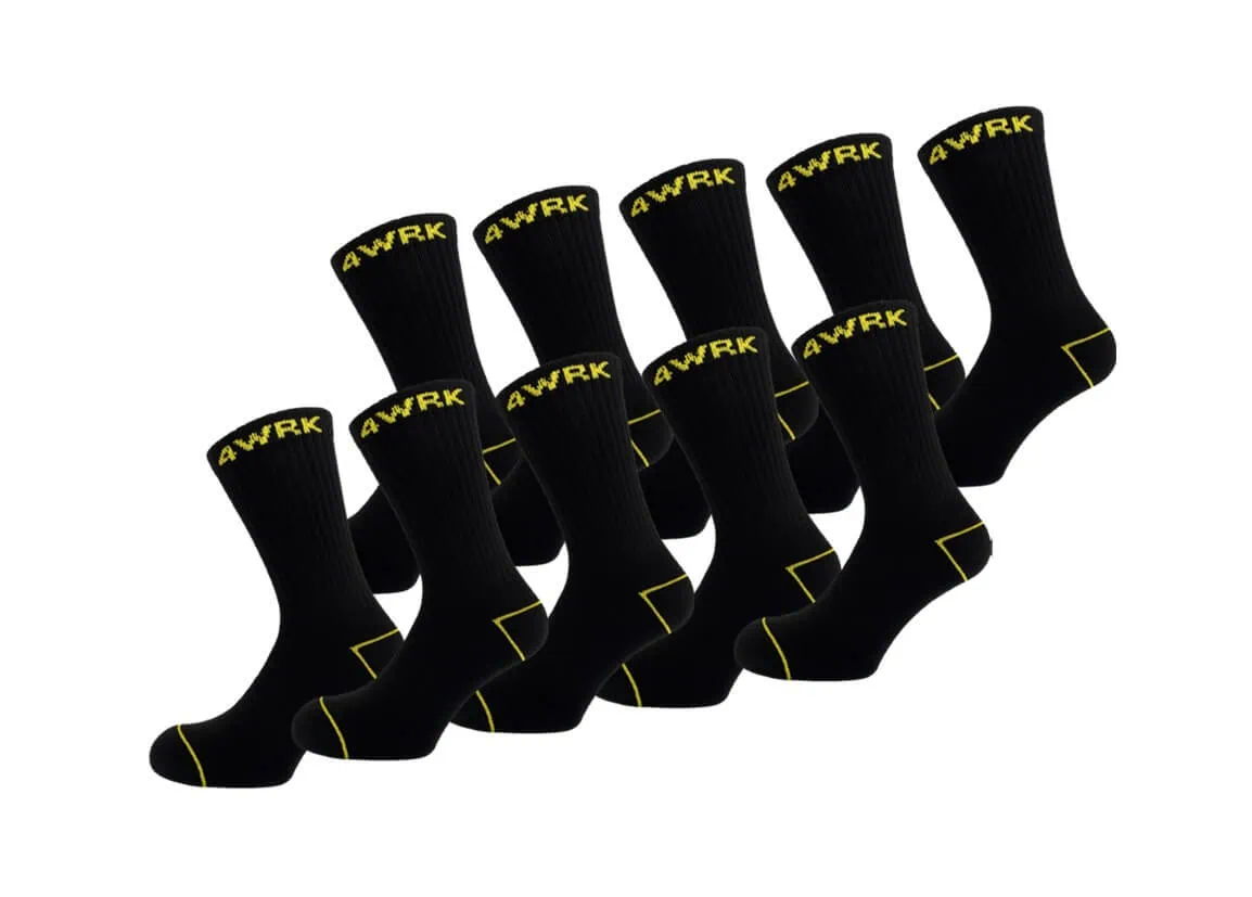 4WRK Werksokken 10 Paar