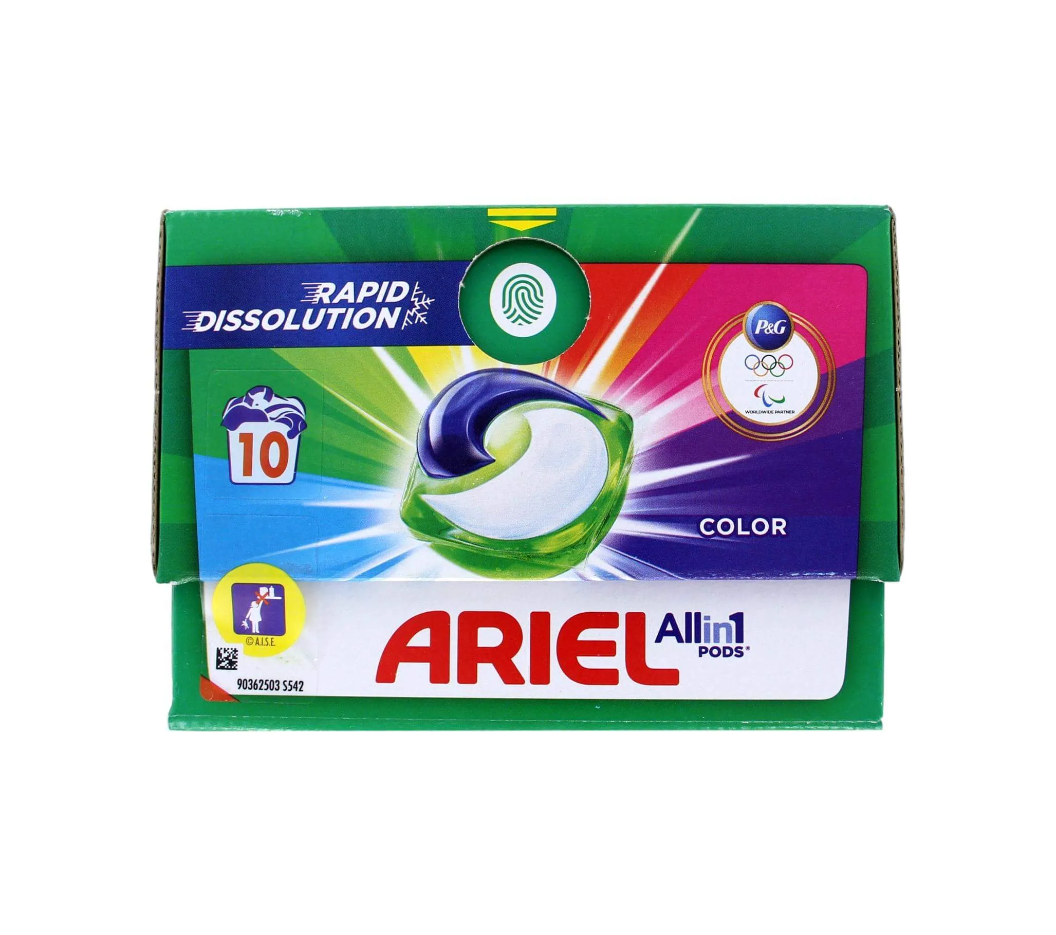 Ariel Wasmiddel Pods All In 1 Color, 10 Stuks