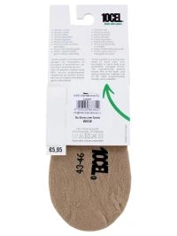 10CEL Sneaker Sokken Beige