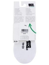 10CEL Sneaker Sokken Wit