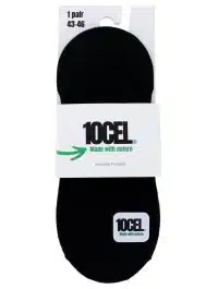 10CEL Sneaker Sokken Zwart