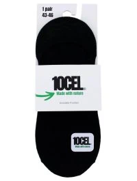 10CEL Sneaker Sokken Zwart