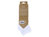 Bamboo Quarter Sokken Wit 2-pack