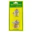Brass Hangslot 20-25 Millimeter 2 Stuks