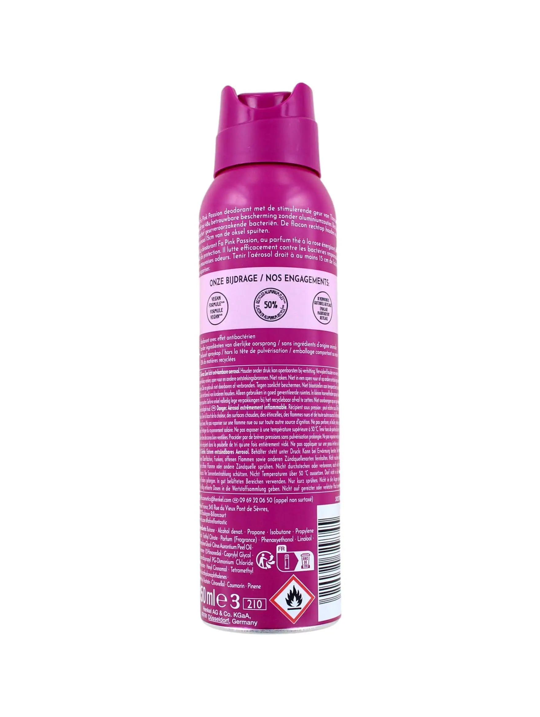 Fa Deodorant Spray Pink Passion, 150 ml