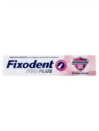 Fixodent Premium Kleefpasta Pro Plus Zonder Smaak, 40 Gram