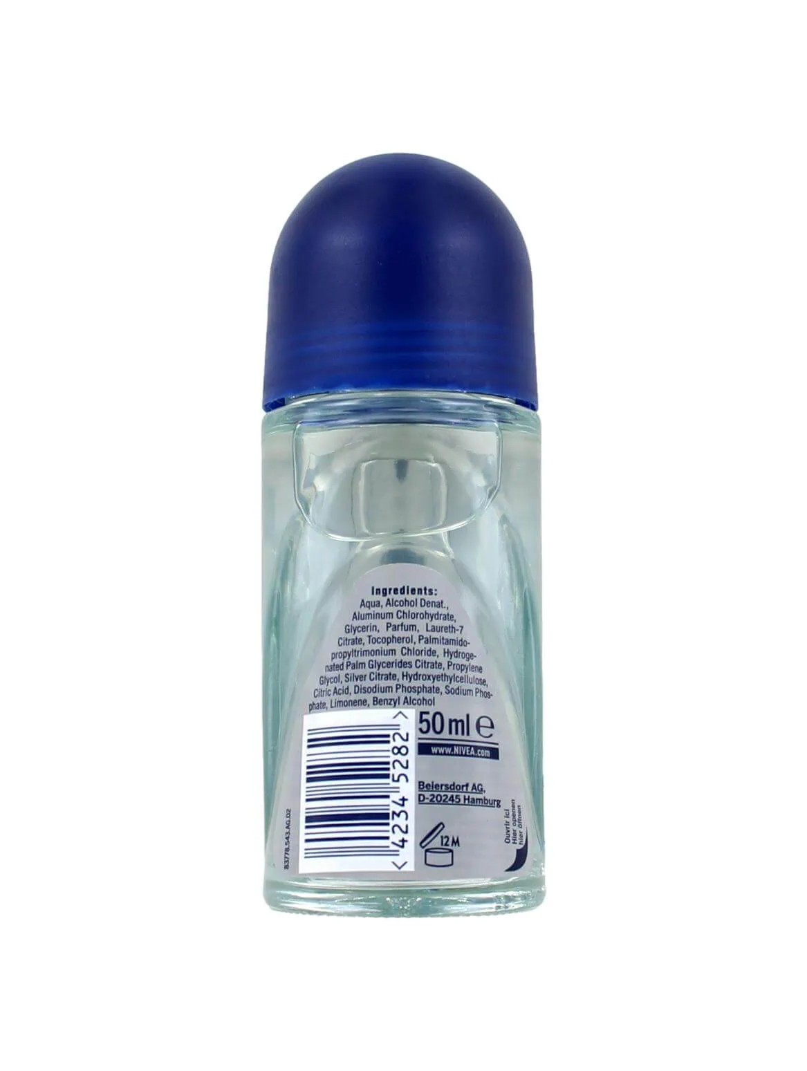 Nivea Men Deodorant Roller Silver Protect, 50 ml