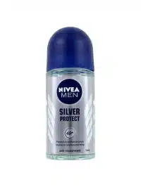 Nivea Men Deodorant Roller Silver Protect, 50 ml