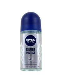 Nivea Men Deodorant Roller Silver Protect, 50 ml