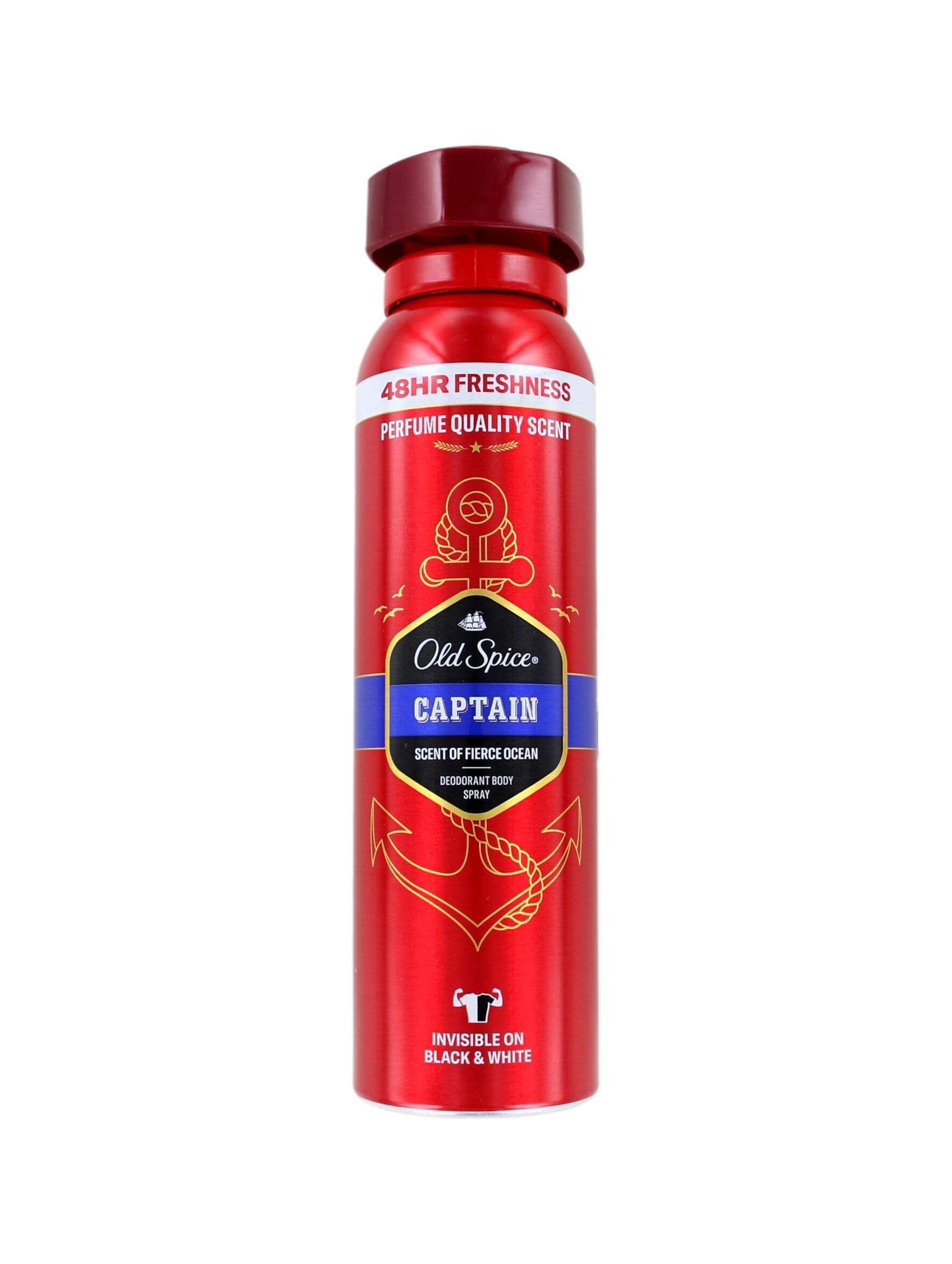Old Spice Deodorant Spray Captain, 150 ml
