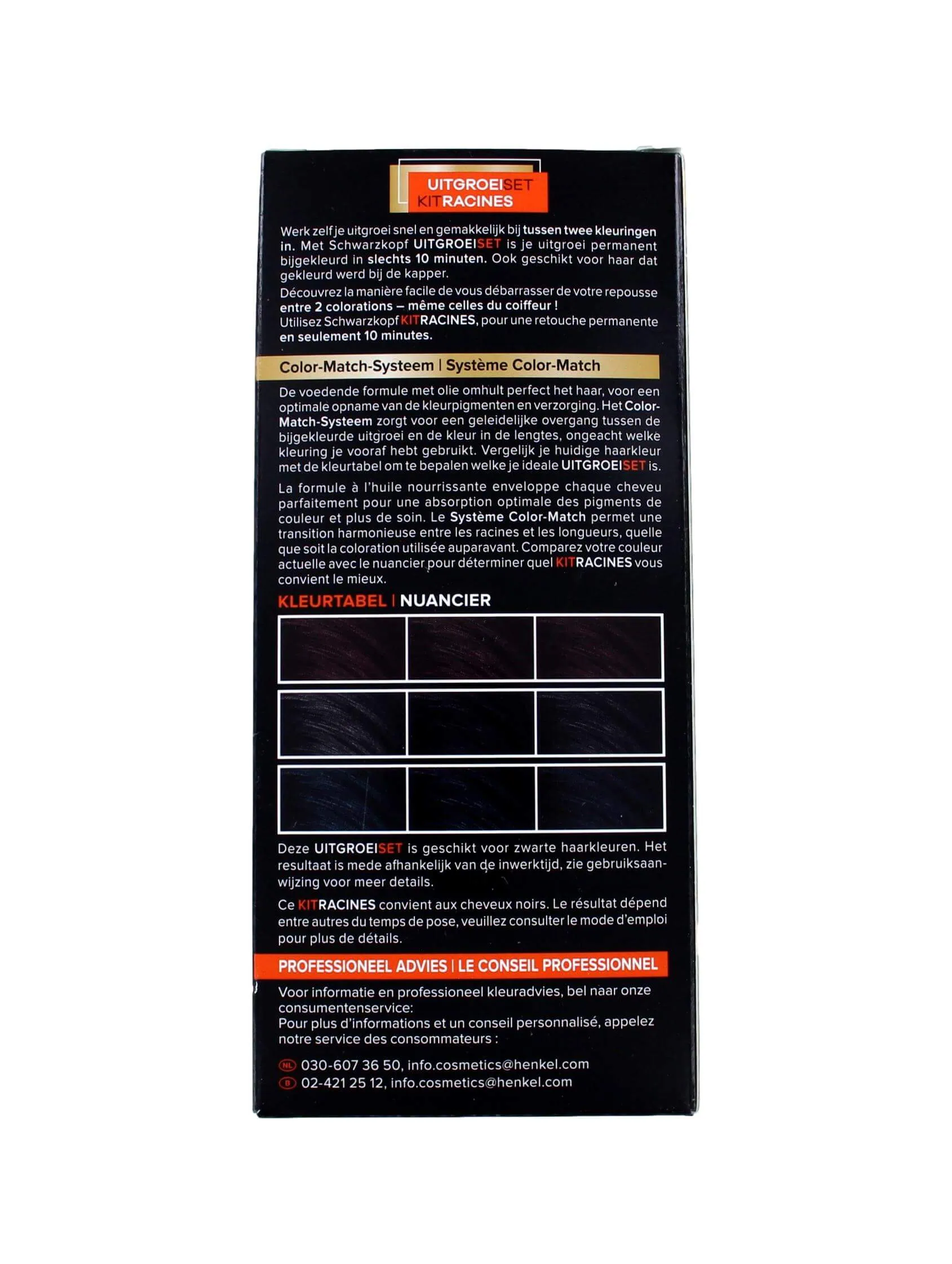 Schwarzkopf Haarverf Uitgroeiset R5 Zwart