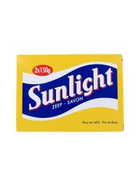 Sunlight Handzeepblokjes Puur & Mild, 2x150 Gram