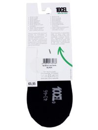 10CEL Sneaker Sokken Zwart