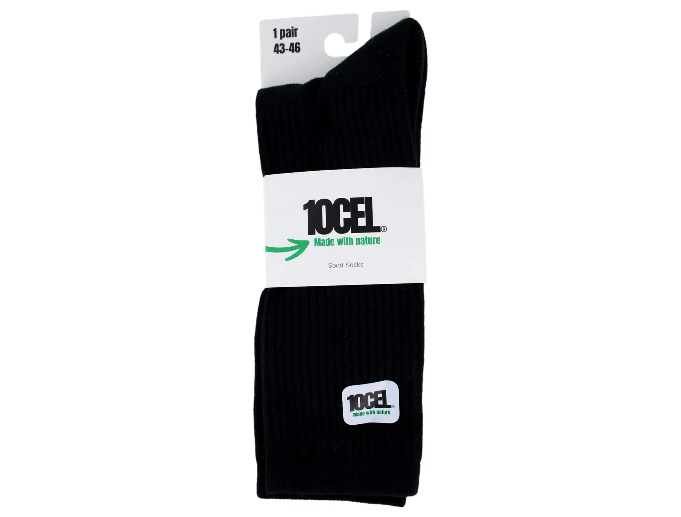 10CEL Sport Sokken Zwart