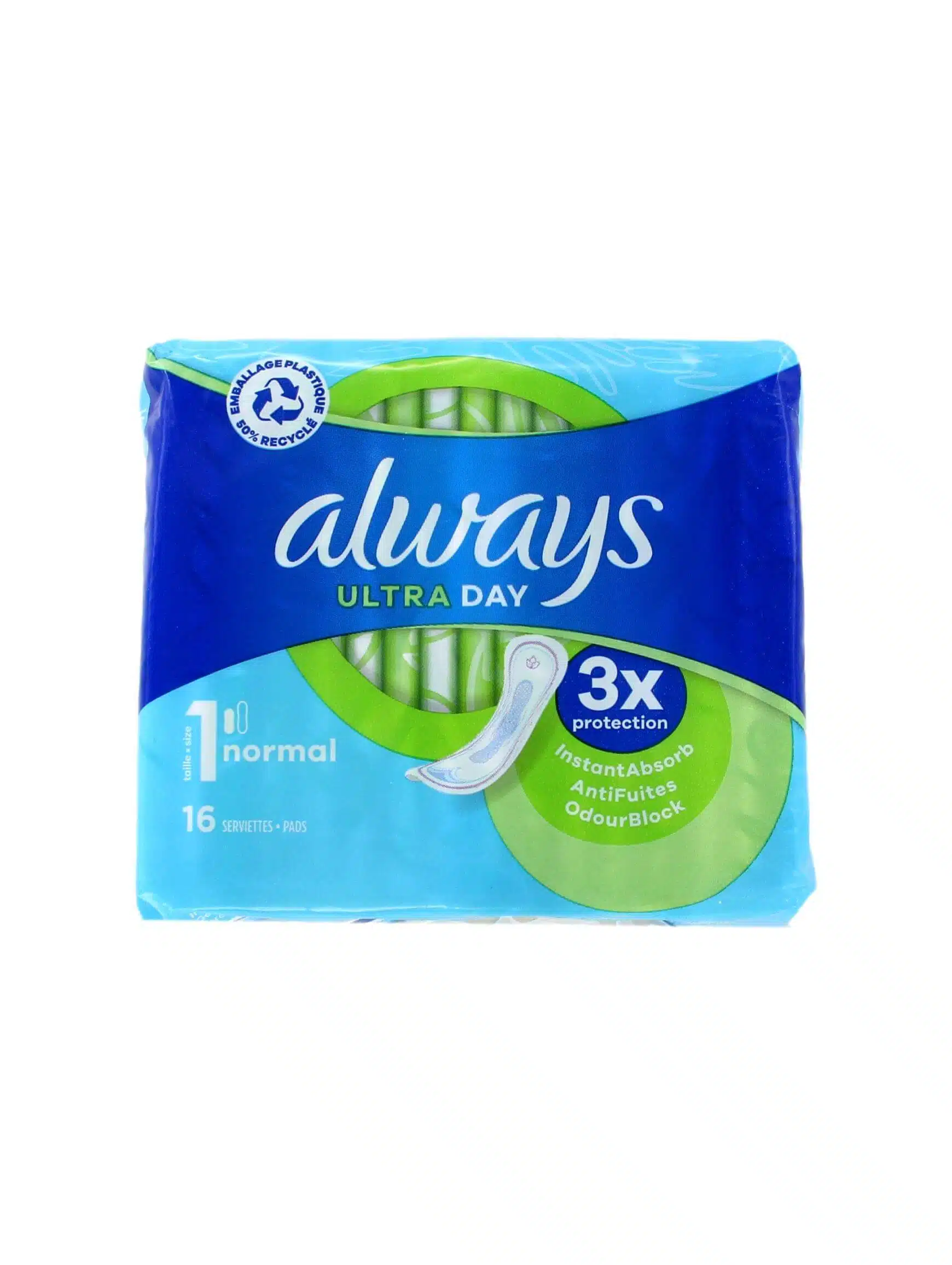 Always Maandverband Ultra Day Normal Size 1, 16 Stuks