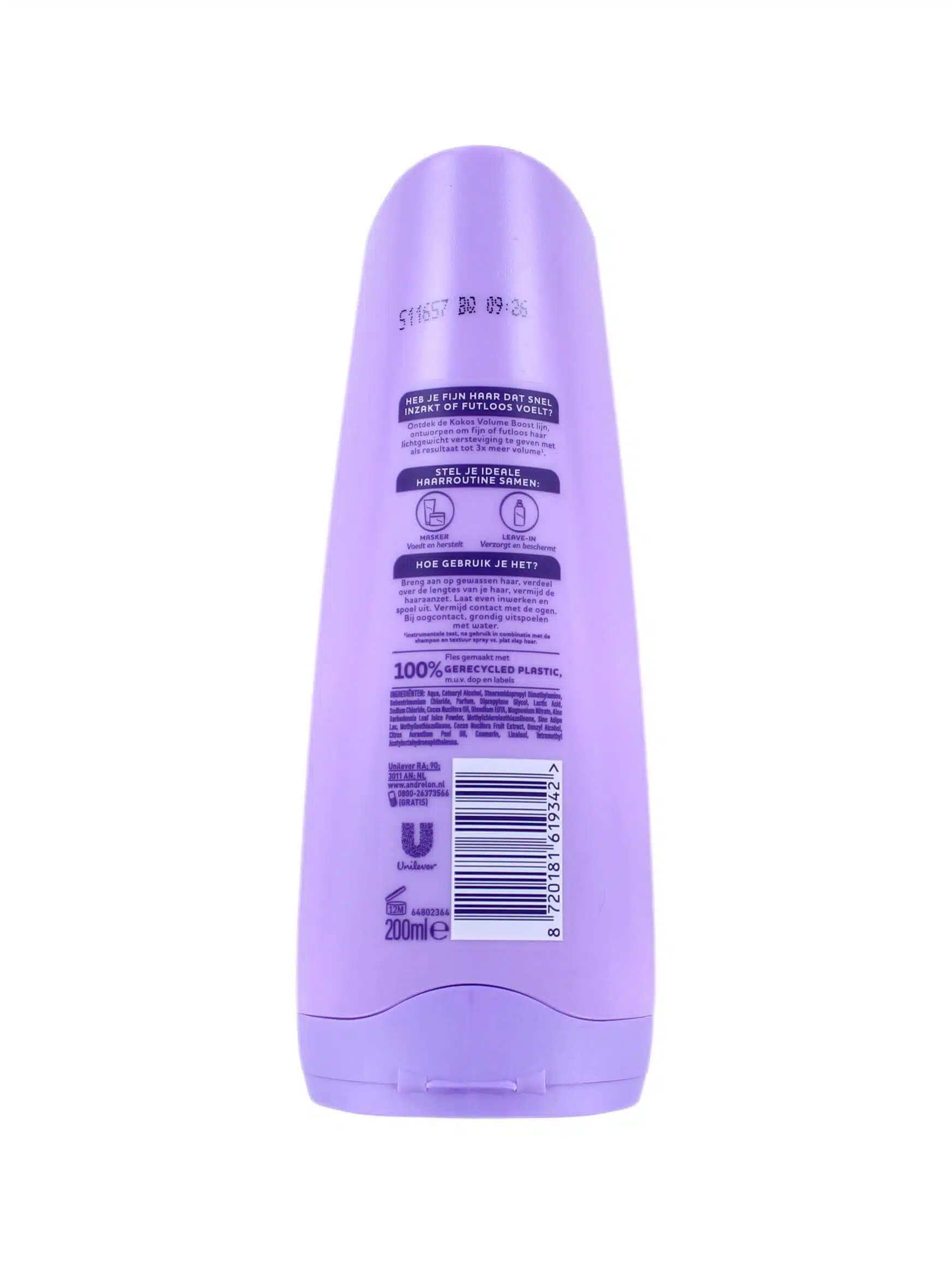 Andrelon Conditioner Kokos Volume Boost, 200 ml
