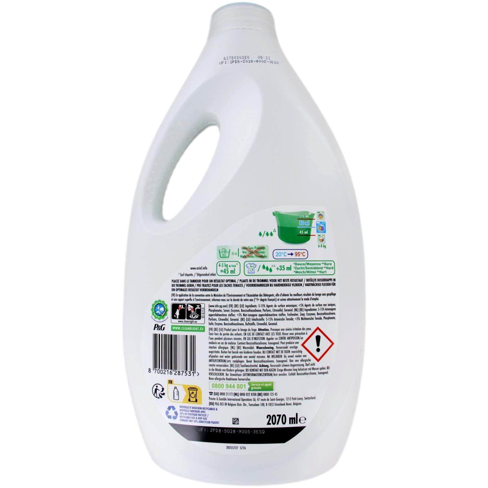 Ariel Vloeibaar Wasmiddel Color 46 Wasbeurten, 2070 ml