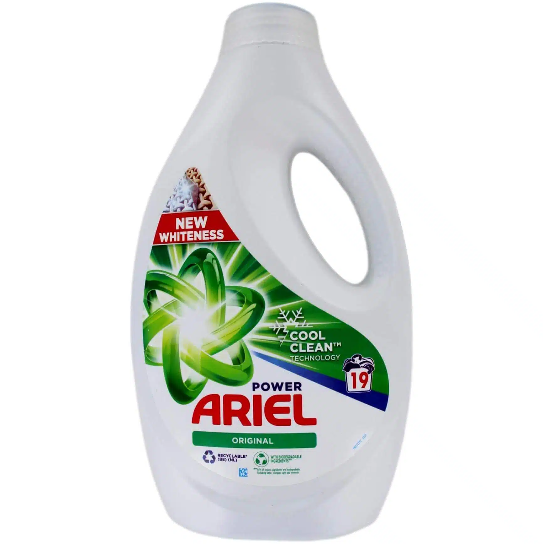 Ariel Vloeibaar Wasmiddel Original 19 Wasbeurten, 950 ml
