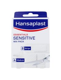 Hansaplast Pleisters Sensitive Mix Pack, 12 Stuks