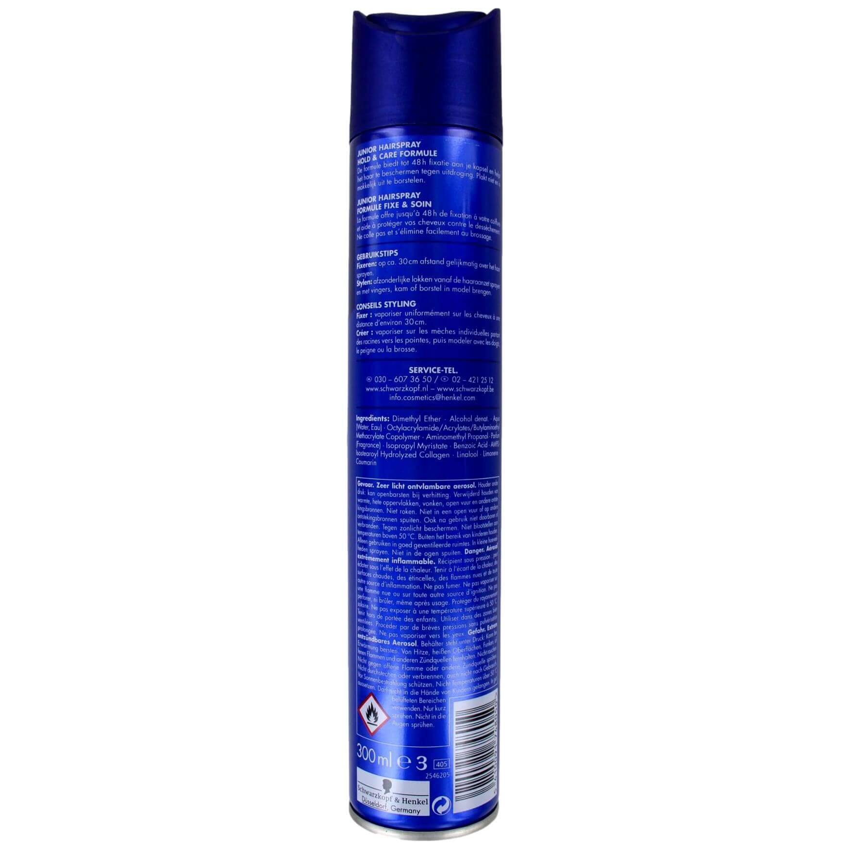 Junior Haarlak Extra Strong, 300 ml