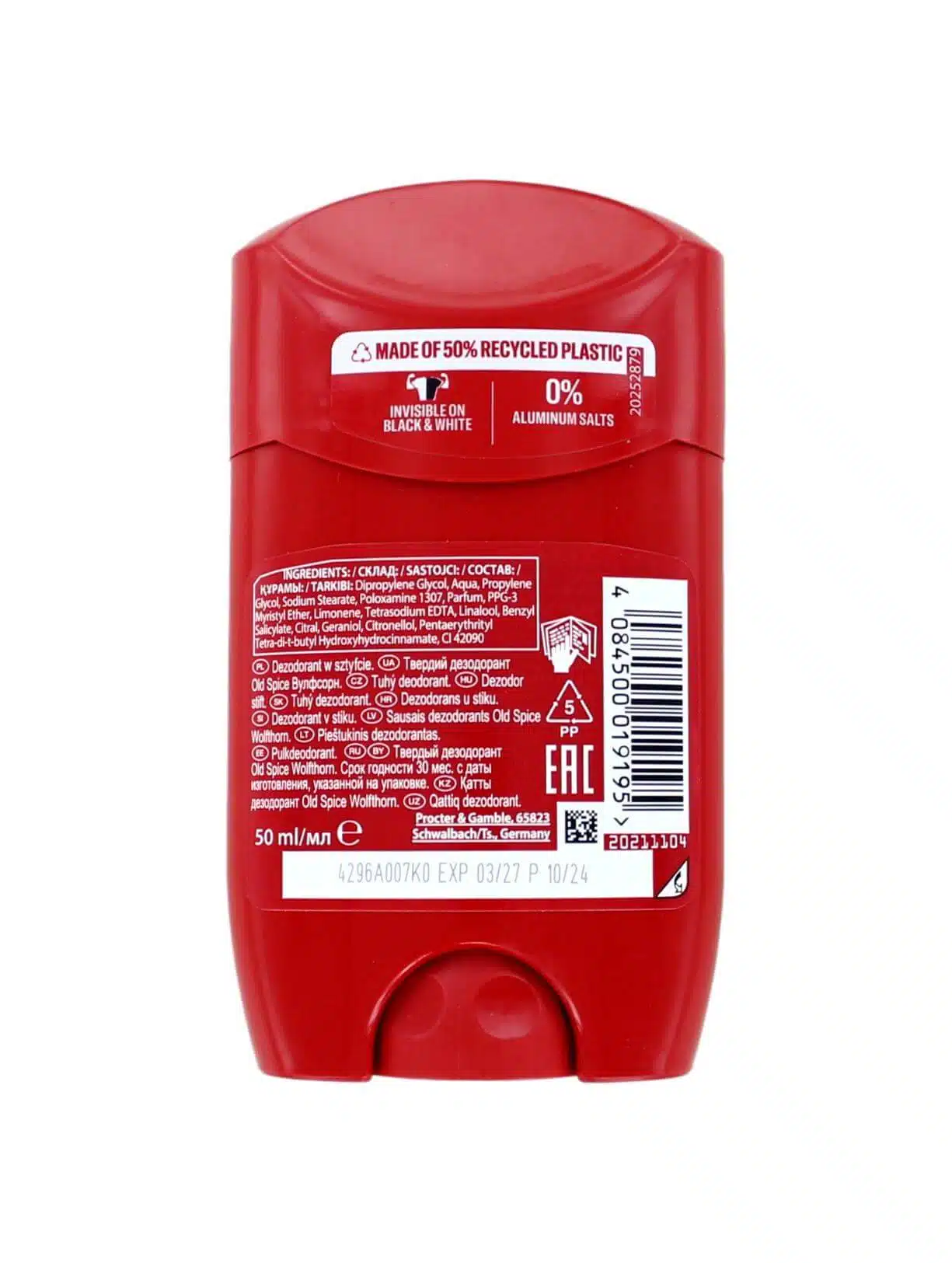 Old Spice Deodorant Stick Wolfthorn, 50 ml
