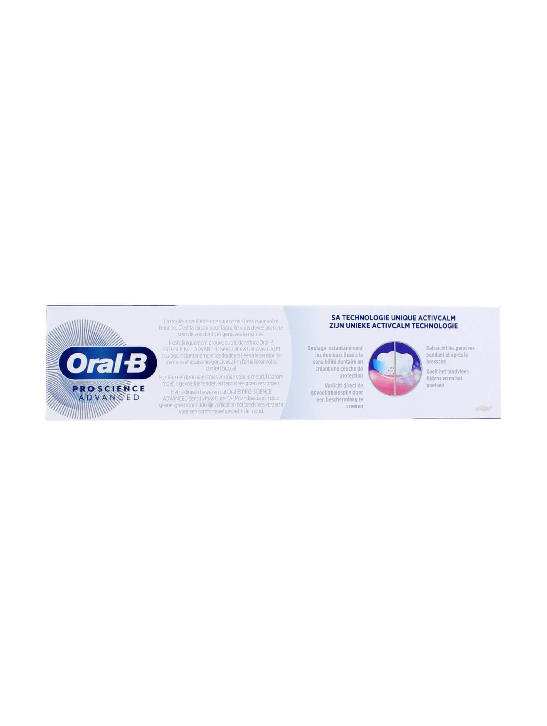 Oral-B Tandpasta Gevoeligheid & Tandvlees Calm, 75 ml