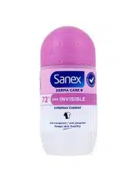 Sanex Deodorant Roller Invisible, 53 ml