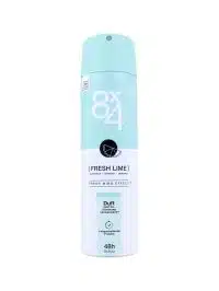 8x4 Deodorant Spray Fresh Lime, 150 ml