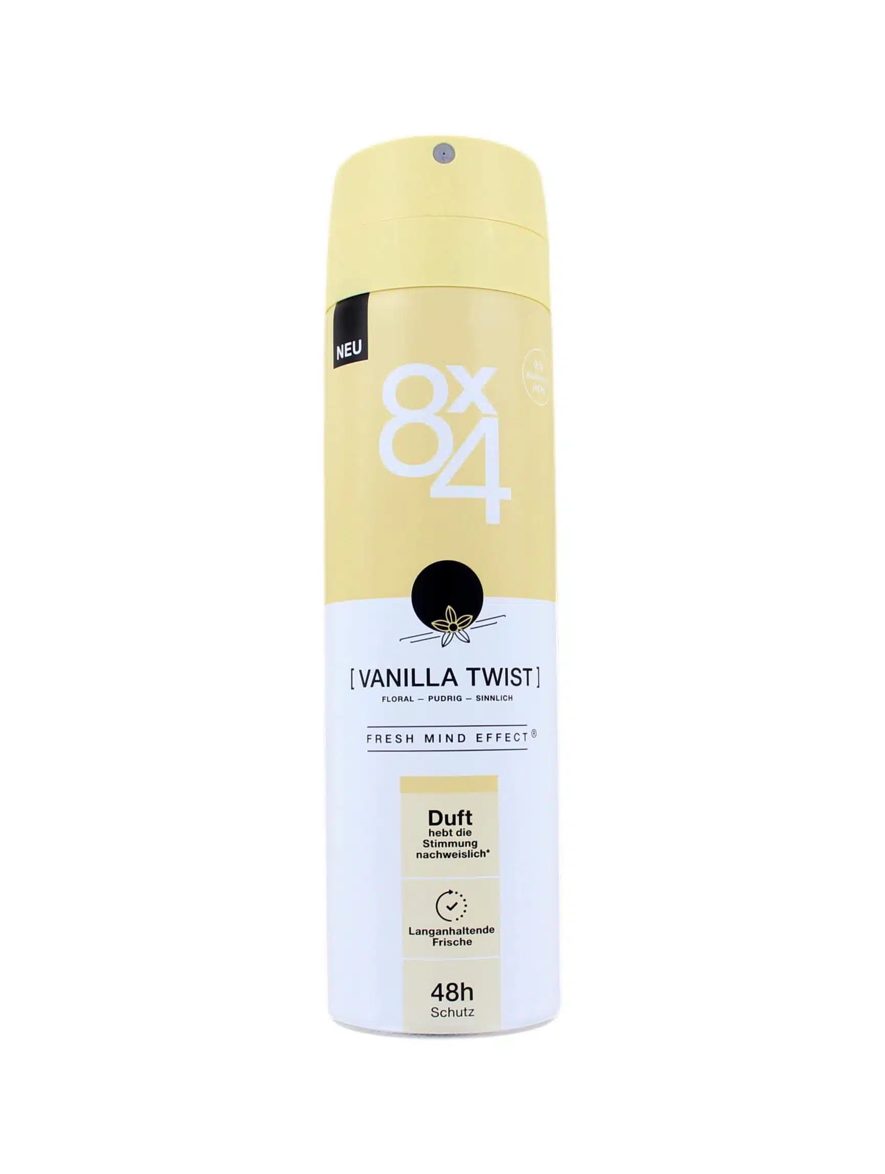 8x4 Deodorant Spray Vanilla Twist, 150 ml