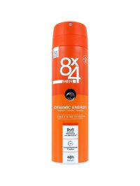 8x4 Men Deodorant Spray Dynamic Energy, 150 ml